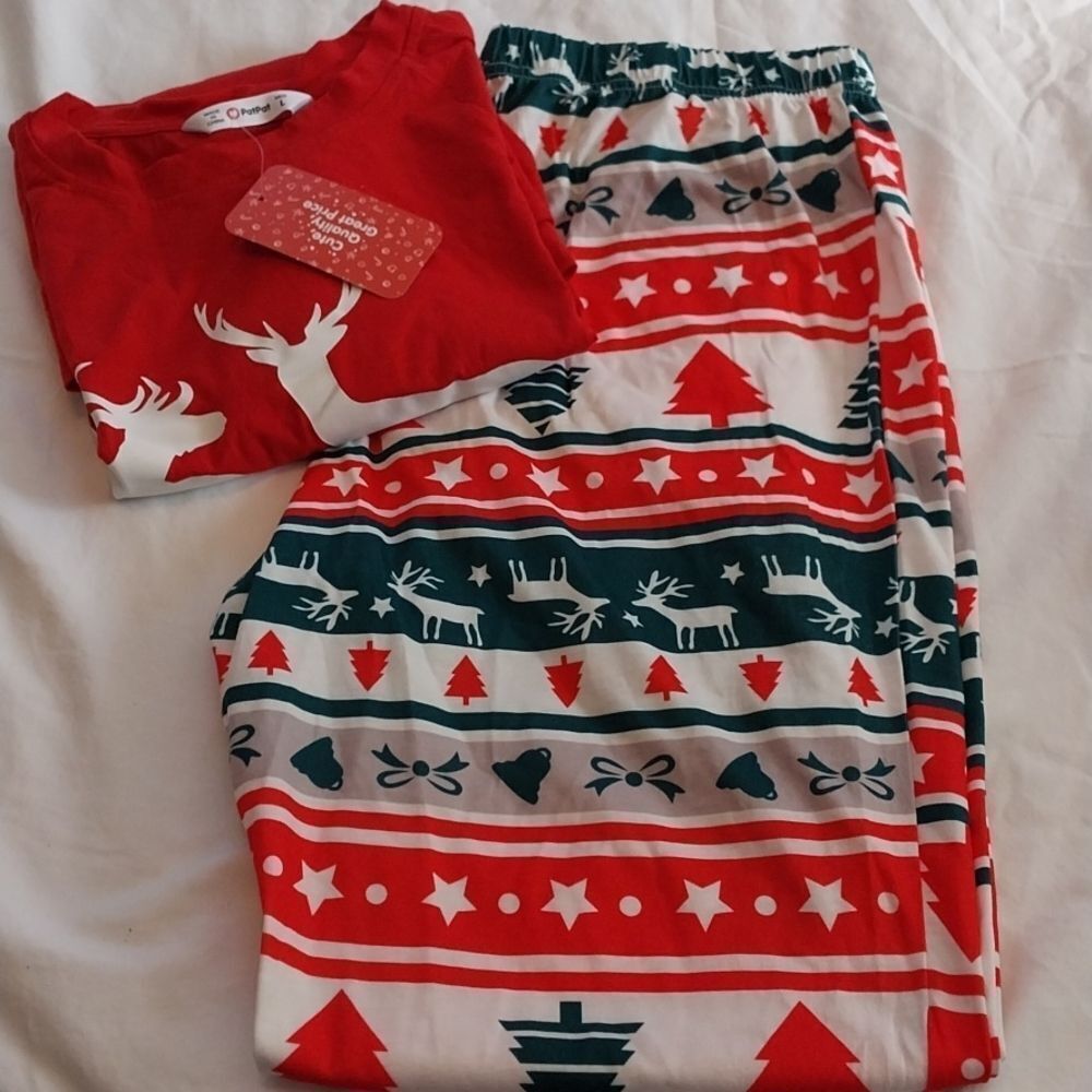 𝅺PATPAT MEN'S Christmas pajama set size L